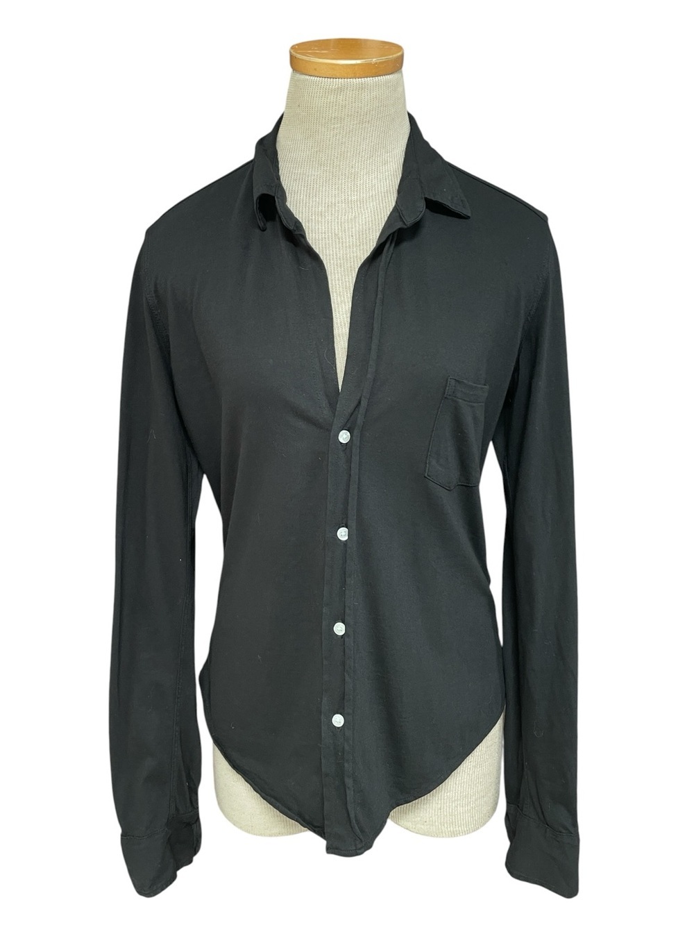 Frank & Eileen Top Button Down
Black Long Sleeves LABBARRYJ Size XS